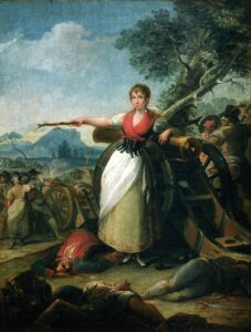 Agustina de Aragón: La Mujer del Cañón que Defendió Zaragoza (1808)