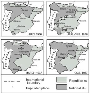 Fases de la Guerra Civil Española (1936-1939): Las 4 Etapas del Conflicto