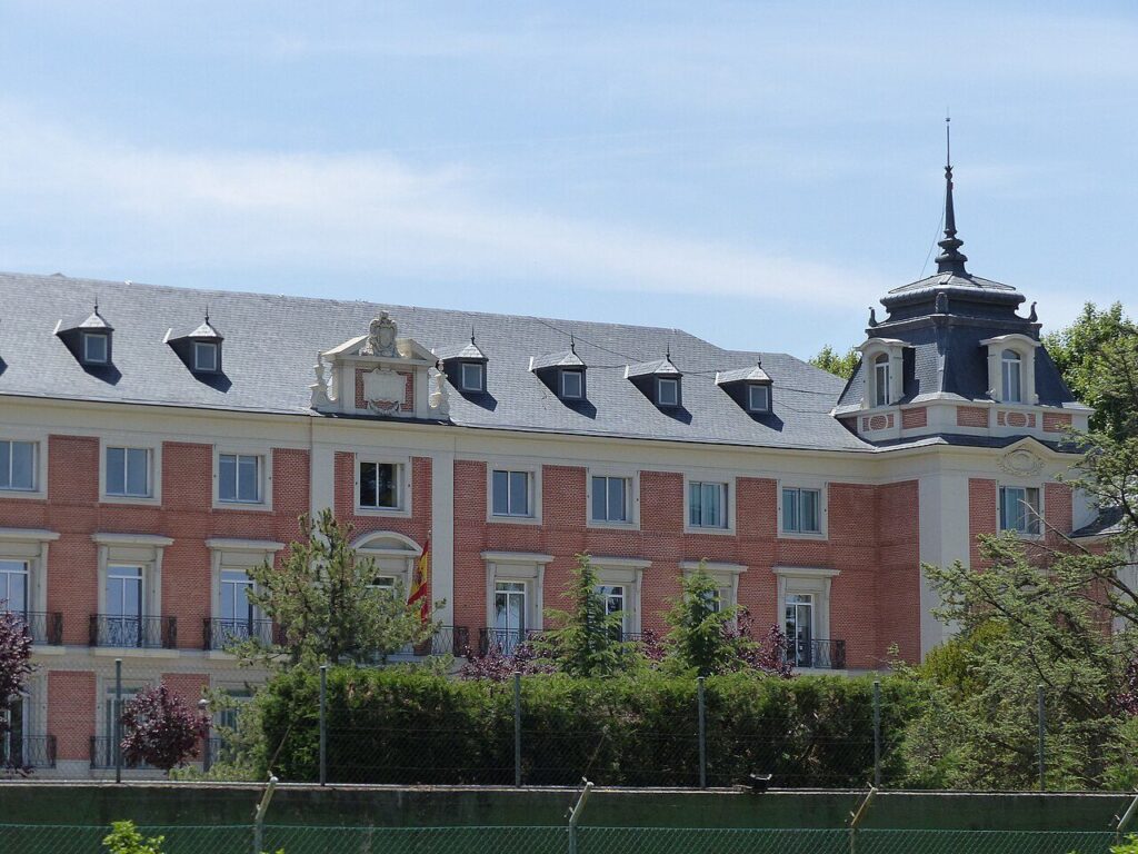 Fachada del Palacio de la Moncloa, Madrid